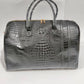 Travel with Purpose: The FLY444 Croc-Patterned Luggage Set - Style Meets Social Impact