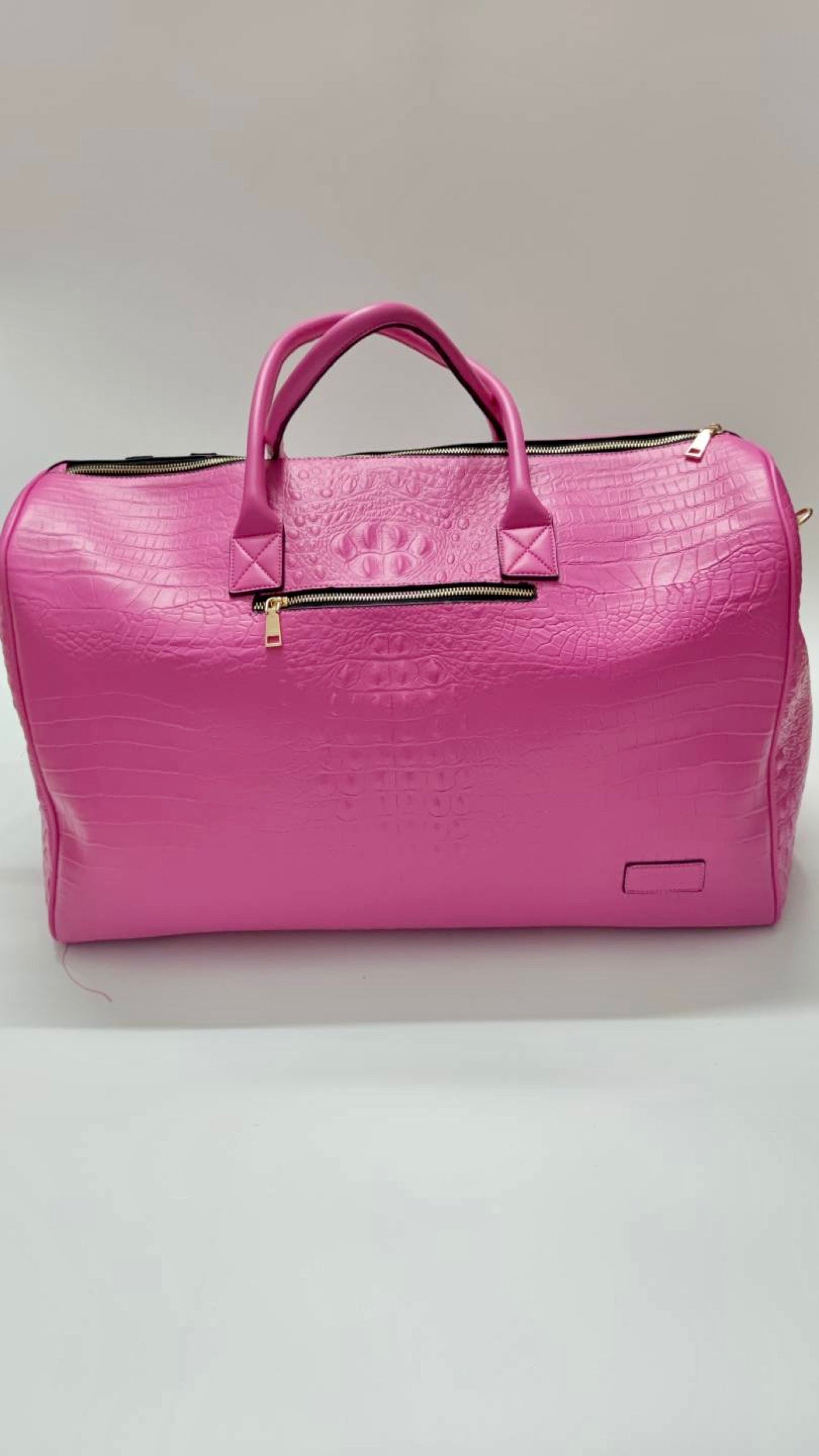 Travel with Purpose: The FLY444 Croc-Patterned Luggage Set - Style Meets Social Impact