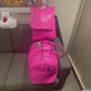 Travel with Purpose: The FLY444 Croc-Patterned Luggage Set - Style Meets Social Impact